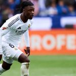 Eduardo Camavinga dalam aksinya untuk Real Madrid sebelum cedera
