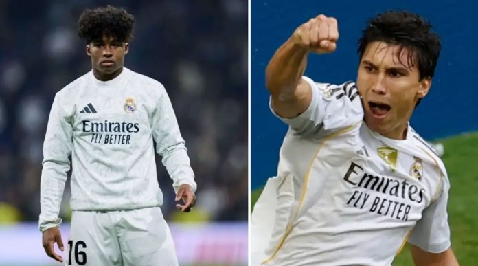 Endrick Felipe dan Gonzalo Garcia pemain Real Madrid