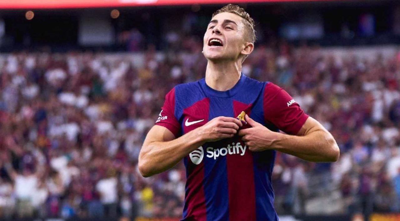 Fermin Lopez pemain Barcelona