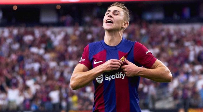 Fermin Lopez pemain Barcelona