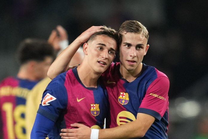 Fermin Lopez pemain Barcelona