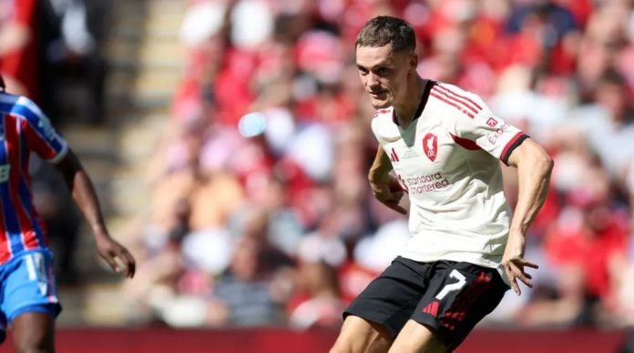 Florian Wirtz di laga Community Shield Crystal Palace vs Liverpool