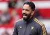 Gestur Ruben Amorim di laga Manchester United vs Fiorentina