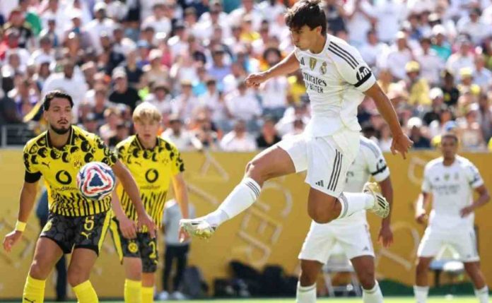 Gonzalo Garcia saat beraksi untuk Real Madrid