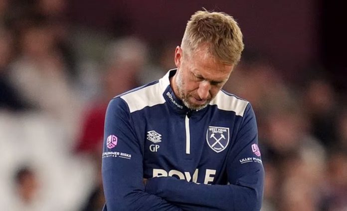 Graham Potter posisinya di West Ham terancam