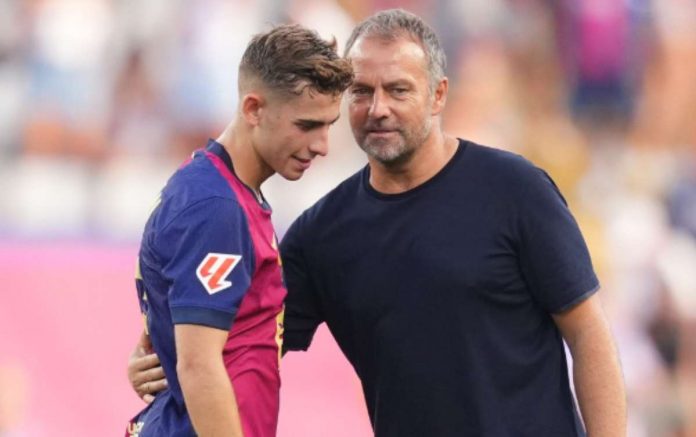 Hansi Flick Ngotot Pertahankan Fermin Lopez Tetap di Barcelona