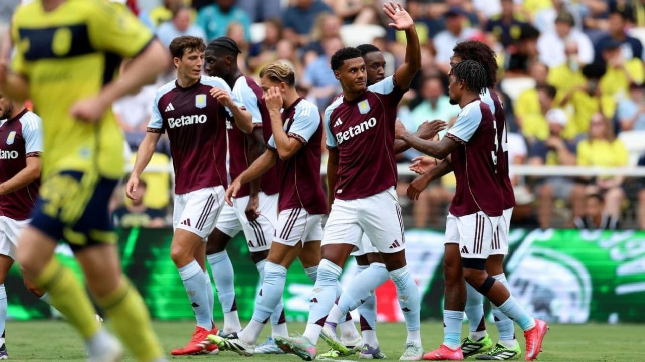 Hasil Aston Villa vs AS Roma skor akhir 4-0
