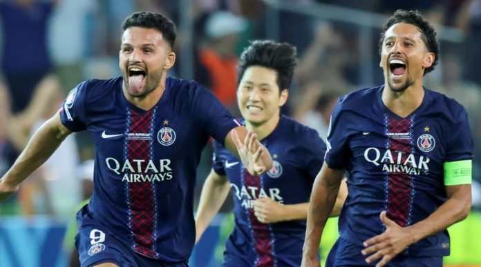 Hasil PSG vs Tottenham Hotspur di UEFA Super Cup 2025