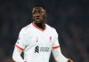 Ibrahima Konate dalam sebuah laga yang dilakoni Liverpool