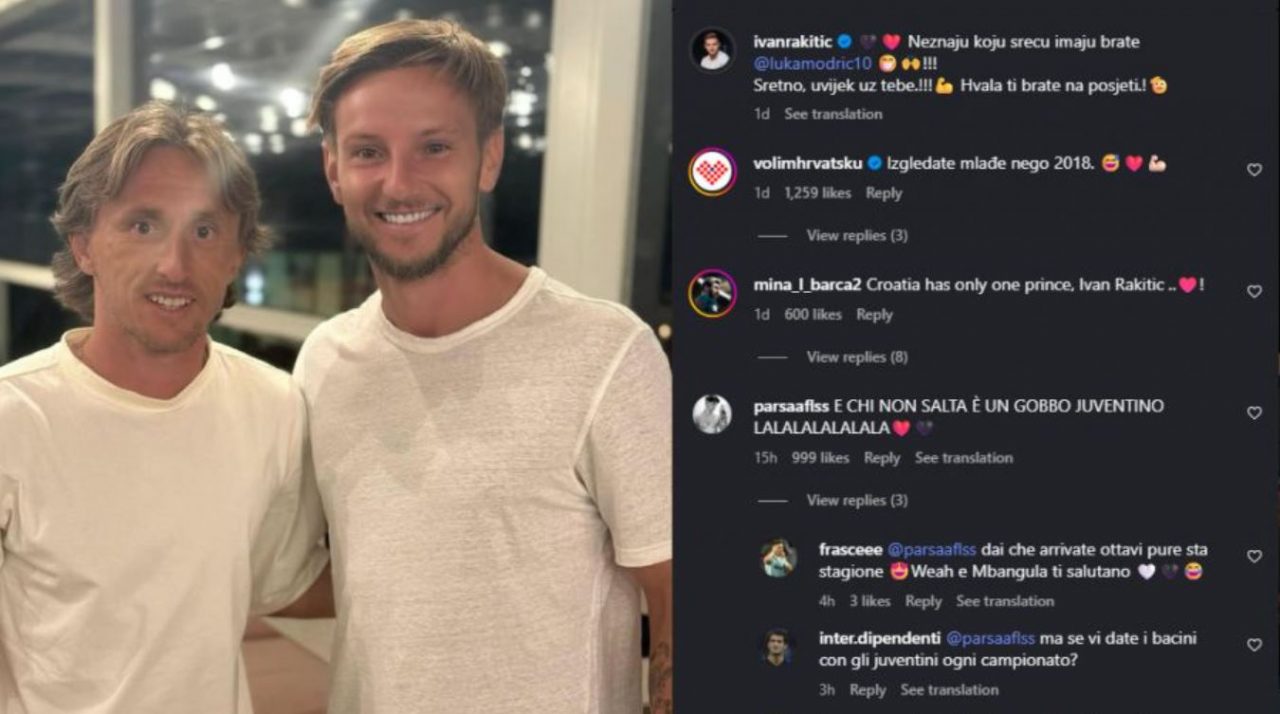 Iva Rakitic minta maaf ke fans Juventus