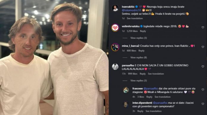 Iva Rakitic minta maaf ke fans Juventus