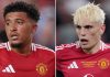 Jadon Sancho dan Alejandro Garnacho