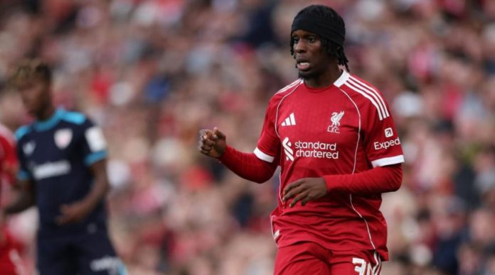Jeremie Frimpong pemain Liverpool