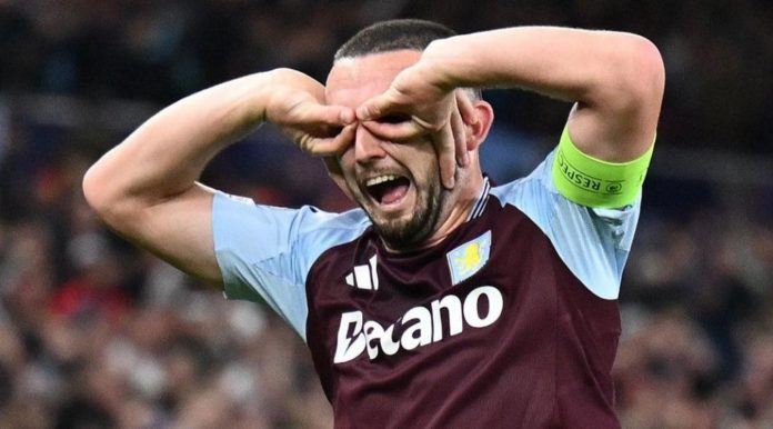 John McGinn pemain Aston Villa