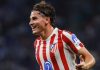 Julian Alvarez pemain Atletico Madrid