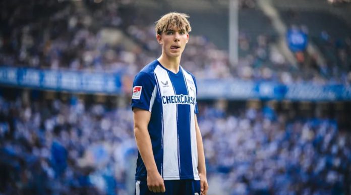Kennet Eichhorn pemain Hertha Berlin