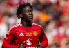 Kobbie Mainoo pemain Manchester United