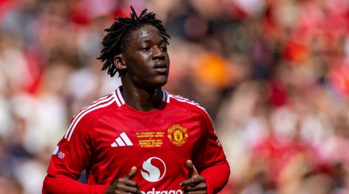 Kobbie Mainoo pemain Manchester United