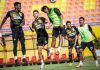 Latihan Skuad Semen Padang Jelang Menjamu Dewa United di Pekan Kedua