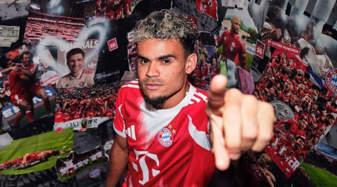 Luis Diaz pemain Bayern Munchen
