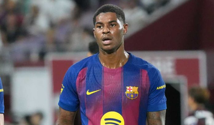 Marcus Rashford belum didaftarkan Barcelona ke La Liga