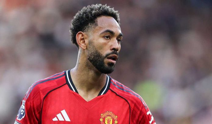 Matheus Cunha di laga Manchester United vs Arsenal