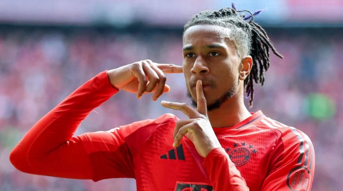 Michael Olise pemain Bayern Munchen