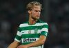 Morten Hjulmand di laga Casa Pia vs Sporting CP