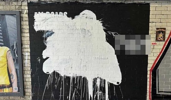Mural Eberechi Eze dirusak hanya dua hari setelah dibuat