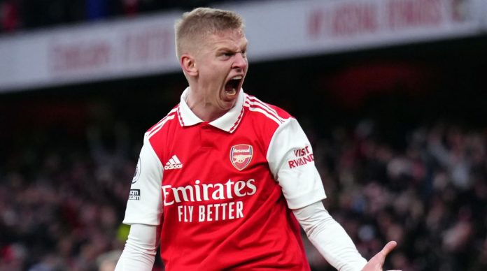 Oleksandr Zinchenko pemain Arsenal