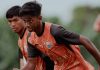 Para Pemain Persija dalam Sesi Latihan Jelang Bertemu Malut United