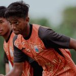 Para Pemain Persija dalam Sesi Latihan Jelang Bertemu Malut United