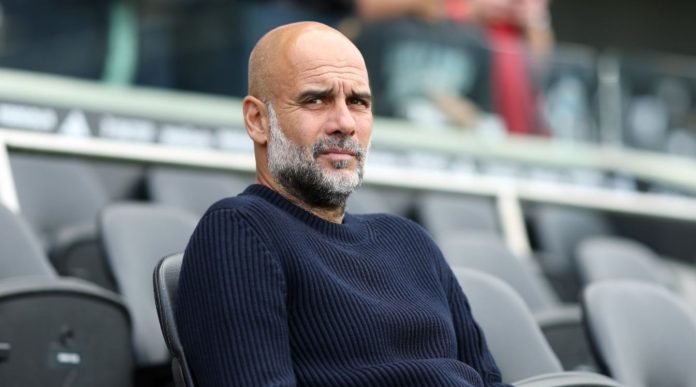 Pep Guardiola usai Manchester kalah oleh Tottenham