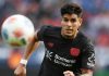 Piero Hincapie pemain Bayer Leverkusen