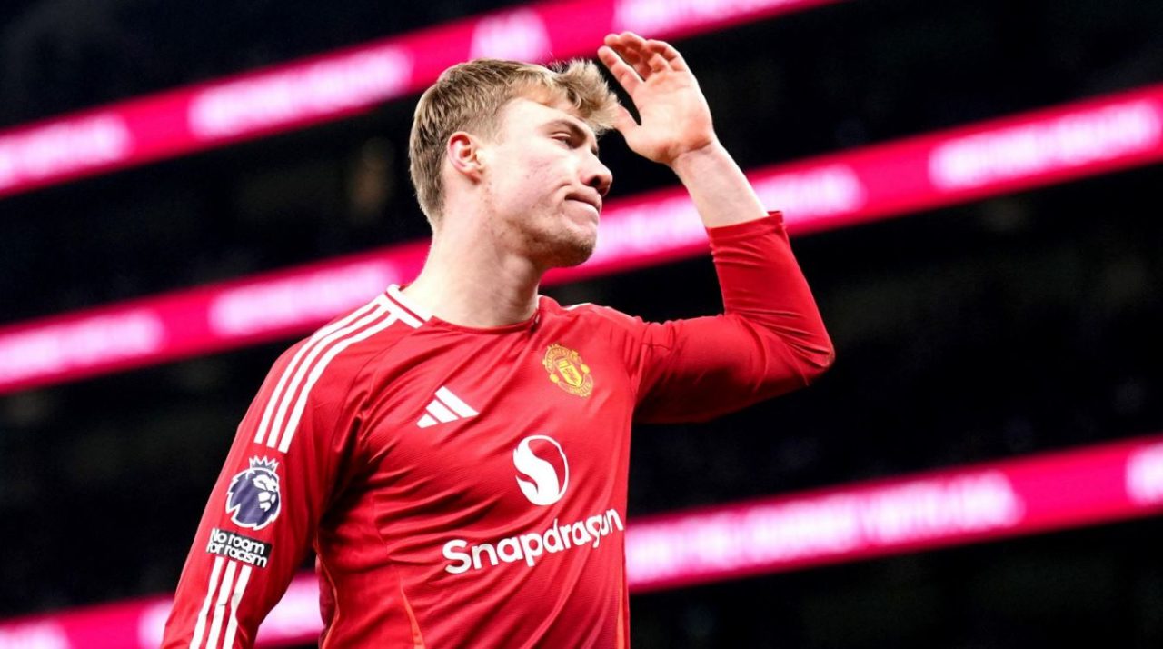 Rasmus Hojlund bintang Manchester United