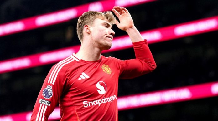 Rasmus Hojlund bintang Manchester United