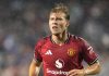 Rasmus Hpjlund pemain Manchester United