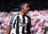 Reaksi Alexander Isak di laga Newcastle United vs Everton