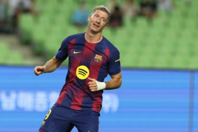 Robert Lewandowski Absen di Laga Pertama Barcelona Musim Ini