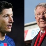 Robert Lewandowski dan Sir Alex Ferguson