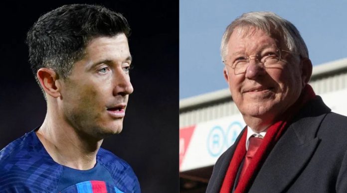 Robert Lewandowski dan Sir Alex Ferguson