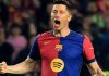 Robert Lewandowski pemain Barcelona