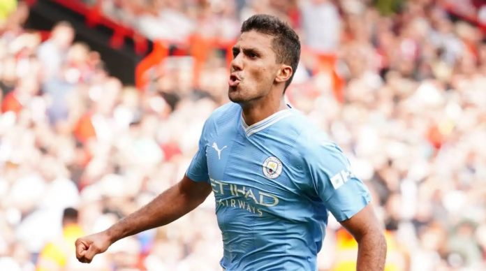 Rodri pemain Manchester City