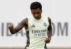 Rodrygo di sesi latihan Real Madrid