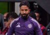 Ruben Amorim di laga Manchester United vs Everton