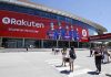 Stadion Camp Nou tampak dari depan