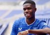 Thierno Barry pemain Everton