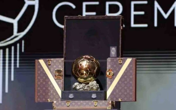 Trofi Ballon d'Or Dipajang di Acara Seremonial