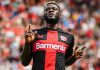Victor Boniface pemain Bayer Leverkusen target transfer AC Milan