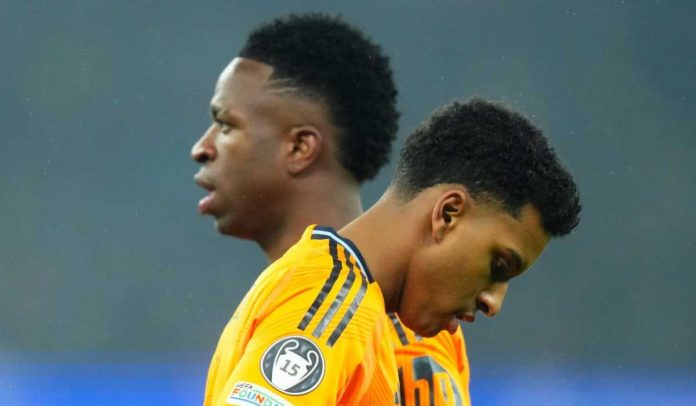 Vinicius Junior dan Rodrygo harus bersaing untuk satu tempat di Real Madrid